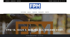 Desktop Screenshot of flypapermagazine.com
